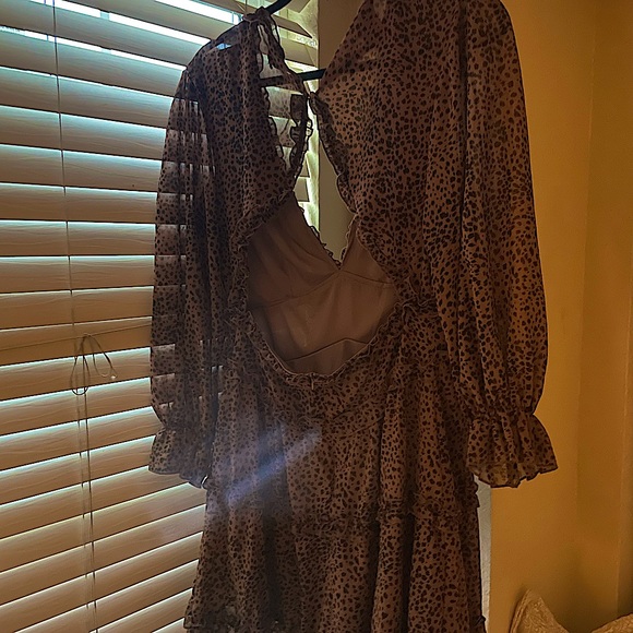 Leopard Print Summer Dress - Picture 2 of 2